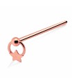 Hanging Star Straight Nose Stud NSKA-827